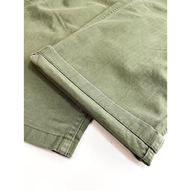 50s US ARMY M-47 HBT BAKER PANTS Size W31L28 |