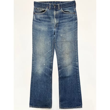 70s Levi’s 517 "SINGLE" BOOT CUT DENIM MADE IN USA 🇺🇸 Size W32L32→W32L31