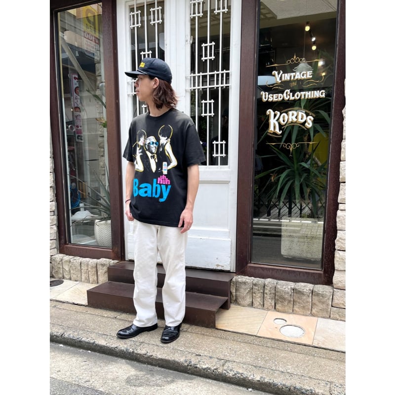 90s USA製 レイチャールズ ペプシ アート ブラック フェード Tシャツ 90s Ray Charles × Pepsi Tee MEAD IN USA 🇺🇸 Size