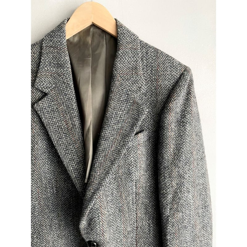 80s CHRISTOPHER HAYES HARRIS TWEED JACKET TAILO