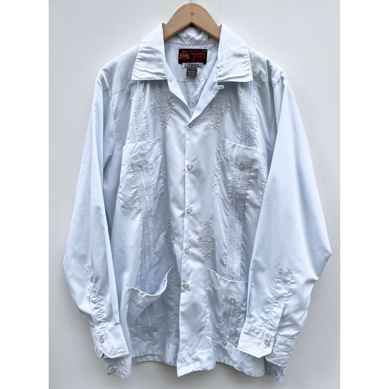 70s OPEN COLLAR L/S CUBA SHIRT Size L | KORDS 70s OPEN COLLAR L/S CUBA SHIRT Size L | KORDS