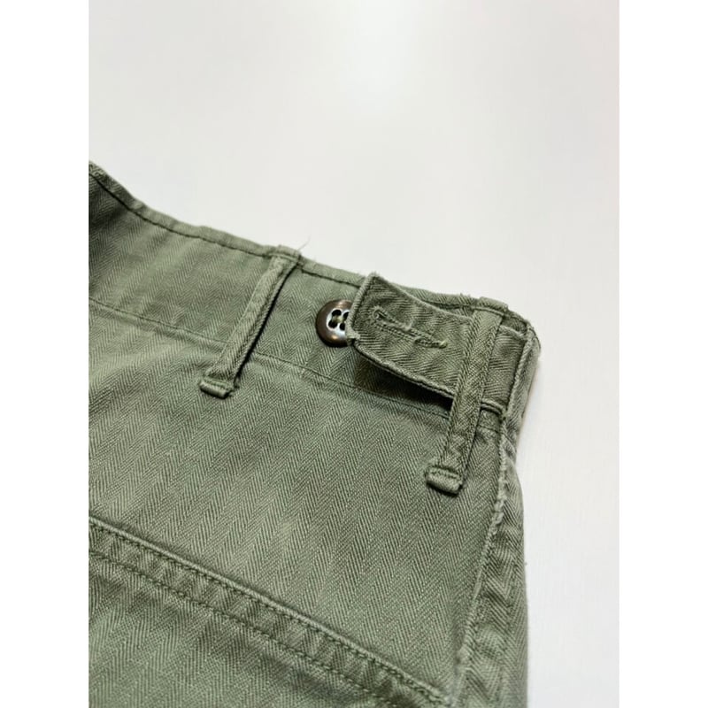 50s US ARMY M-47 HBT BAKER PANTS Size W30L25 |