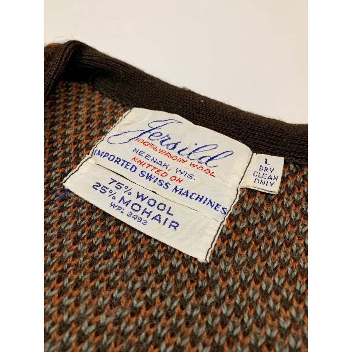 60s Jersild カーディガン 1960's~ “Jersild” NORDIC CARDIGAN SIZE L 60年代 70年代
