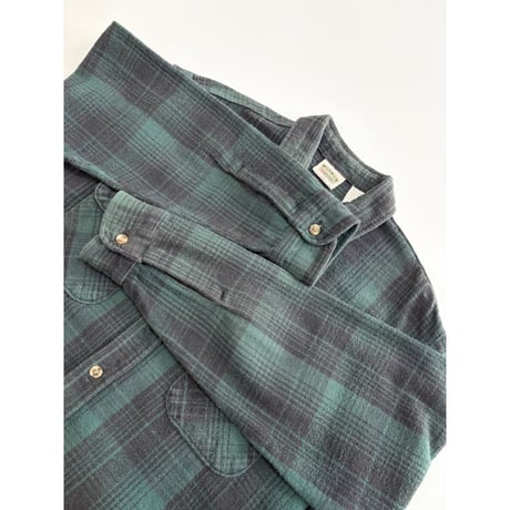 90s FIVE BROTHER FLANNEL SHIRT MADE IN USA 🇺🇸 Size L