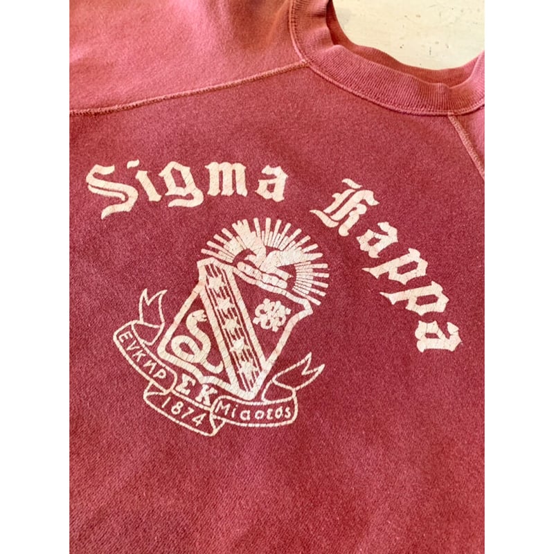 60s  モンスター　SIGMA KAPPA 半袖スウェット 60s 