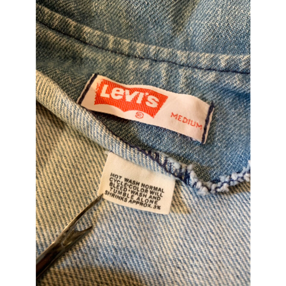 70s Levi's BUSH DENIM JACKET Size M | KORDS