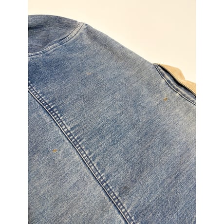 90s Ralph Lauren DENIM FIREMAN COAT Size M