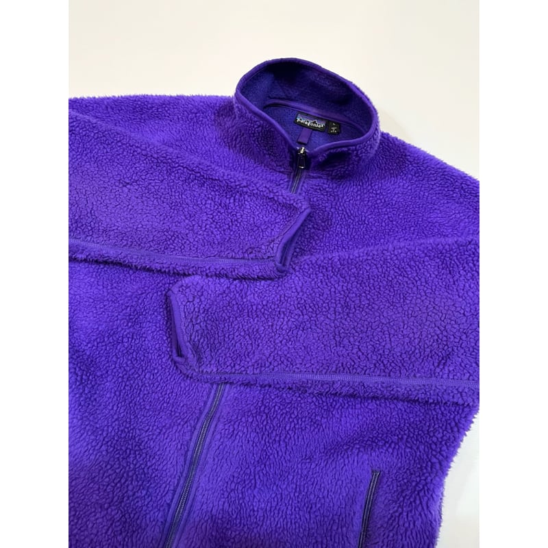 【加古川店】 中古 patagonia | パタゴニア その他トップス Baby Retro Cardigan 23022 パープル サイズ：L 【92】 S92s Patagonia BABY RETRO CARDIGAN MADE IN USA