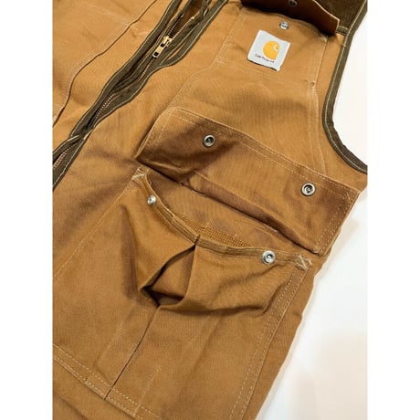 80s carhartt DUCK HUNTING VEST MADE IN USA 🇺🇸 Size L