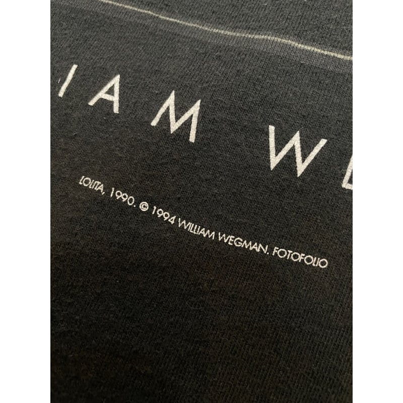 90s WILLIAM WEGMAN DOG PRINT Tee Size L | KORDS