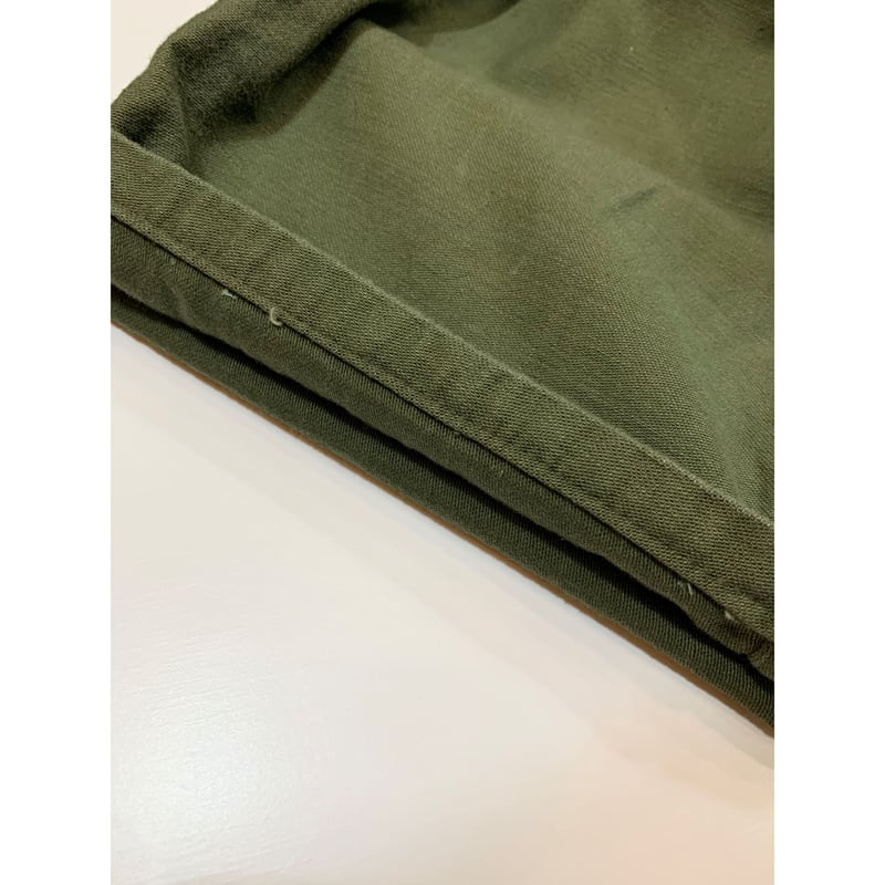 60s US ARMY OG-107 COTTON SATEEN BAKER PANTS Si 60s US ARMY OG-107 COTTON SATEEN BAKER PANTS Si