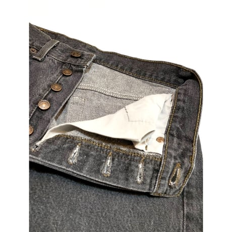 90s Levi’s 501-0658 BLACK DENIM PANTS MADE IN USA 🇺🇸 Size W31L32→W30L31