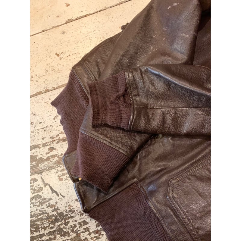 60s US NAVY G-1 FLIGHT JACKET (J-7823C) Size 4 60s US NAVY G-1 FLIGHT JACKET (J-7823C) Size 4