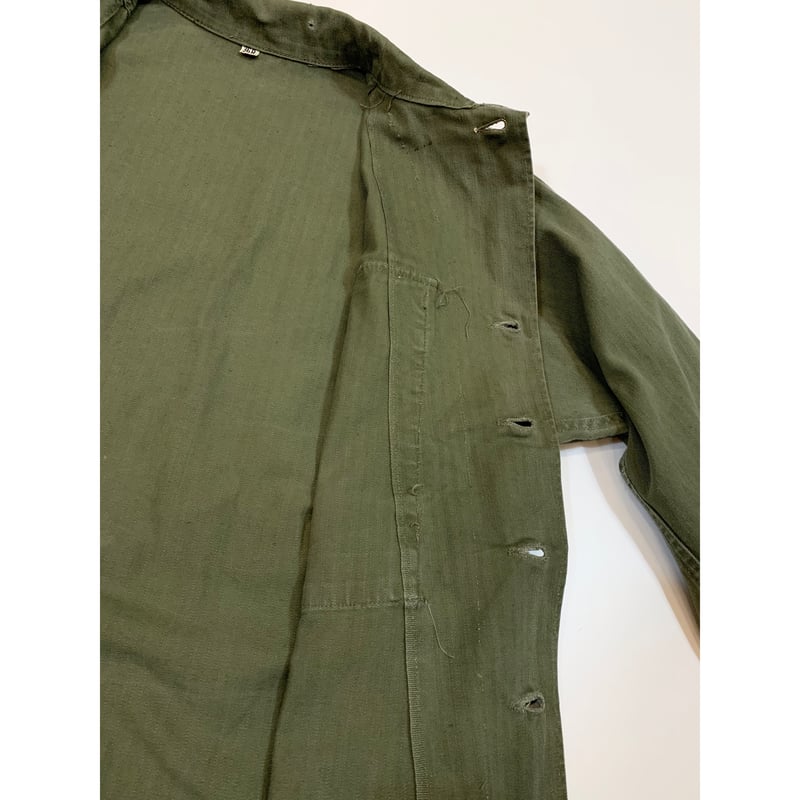 美品　36R 1940s M-43 hbt jacket バックステンシル付き 40s US ARMY 