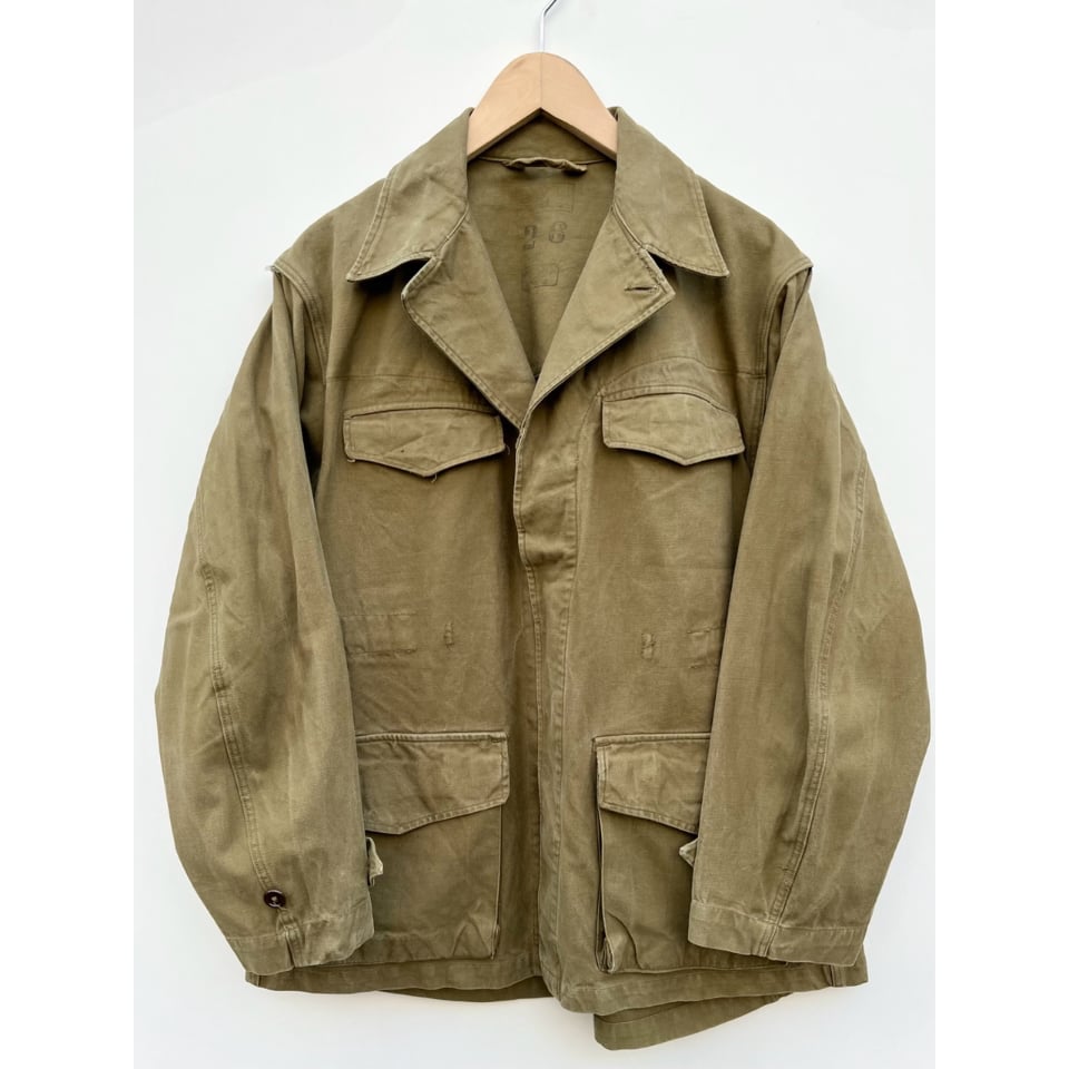 50s FRENCH ARMY M-47 FIELD JACKET 