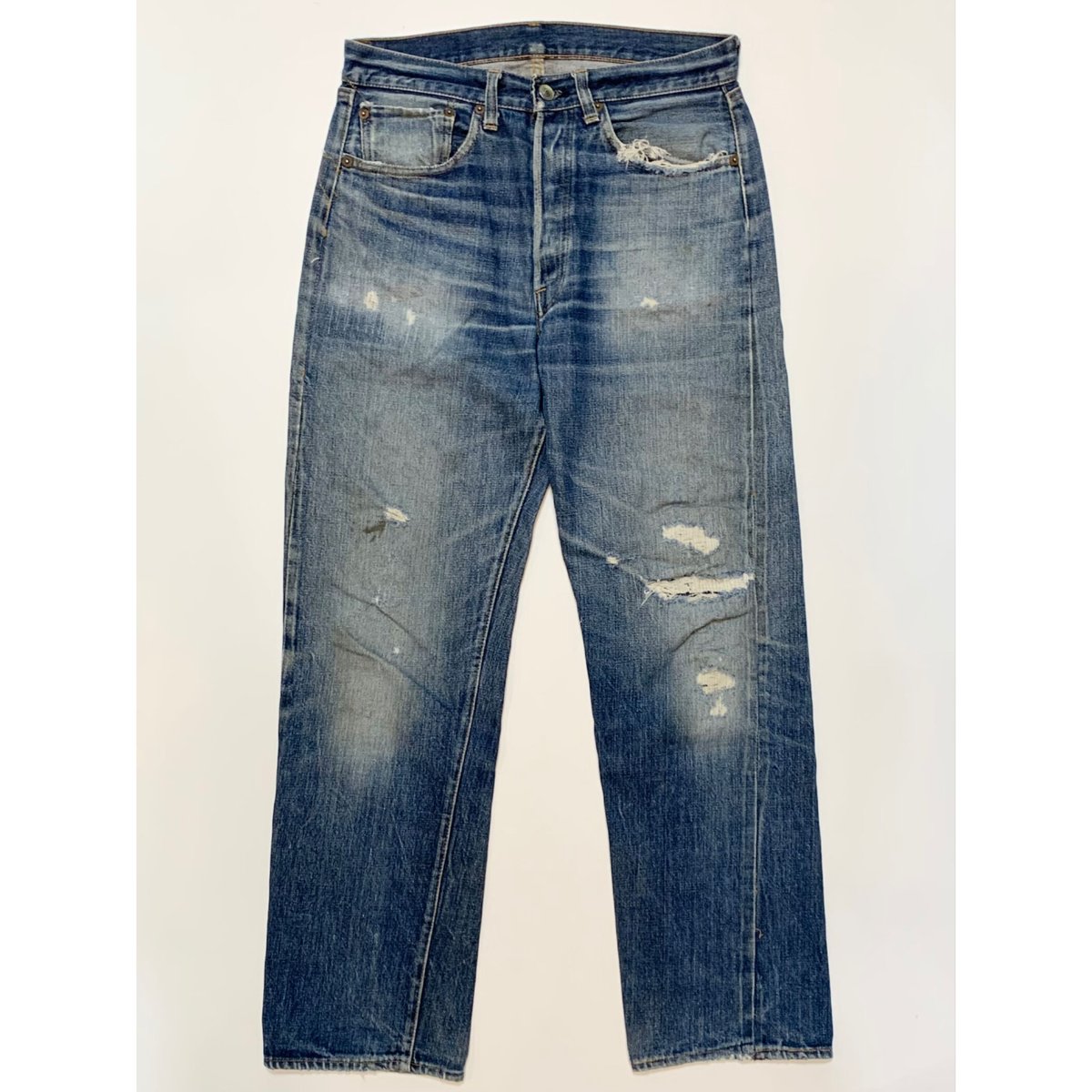 Levi’s 501 66前期ビンテージ 70年代 ダメージあり色落ちGood 8009001636388_1.jpg