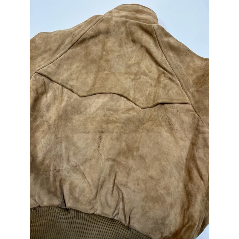 90s Ralph Lauren SUEDE HARRINGTON JACKET Size M