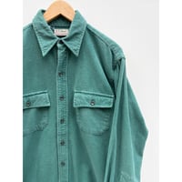 80s L.L.Bean CHAMOIS CLOTH SHIRT MADE IN USA 🇺🇸 Size 16