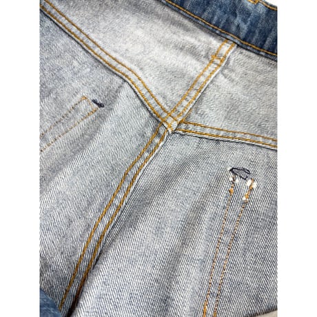 80s Levi’s 505 "Black Bartack" DENIM PANTS MADE IN USA 🇺🇸 Size W38L32→W36L31