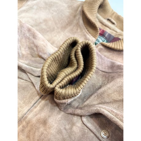 80〜90s POLO COUNTRY "A-1 STYLE" SUEDE JACKET Size L