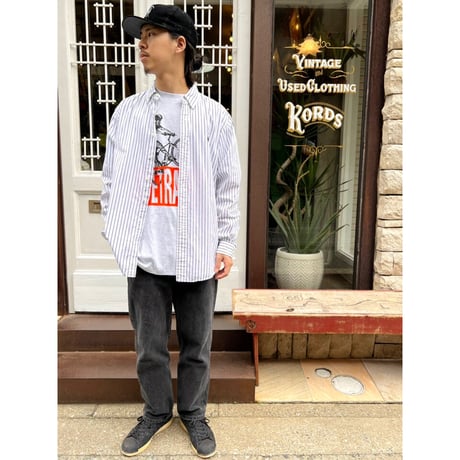 90s Ralph Lauren "CUSTOM FIT" B/D SHIRT Size XL