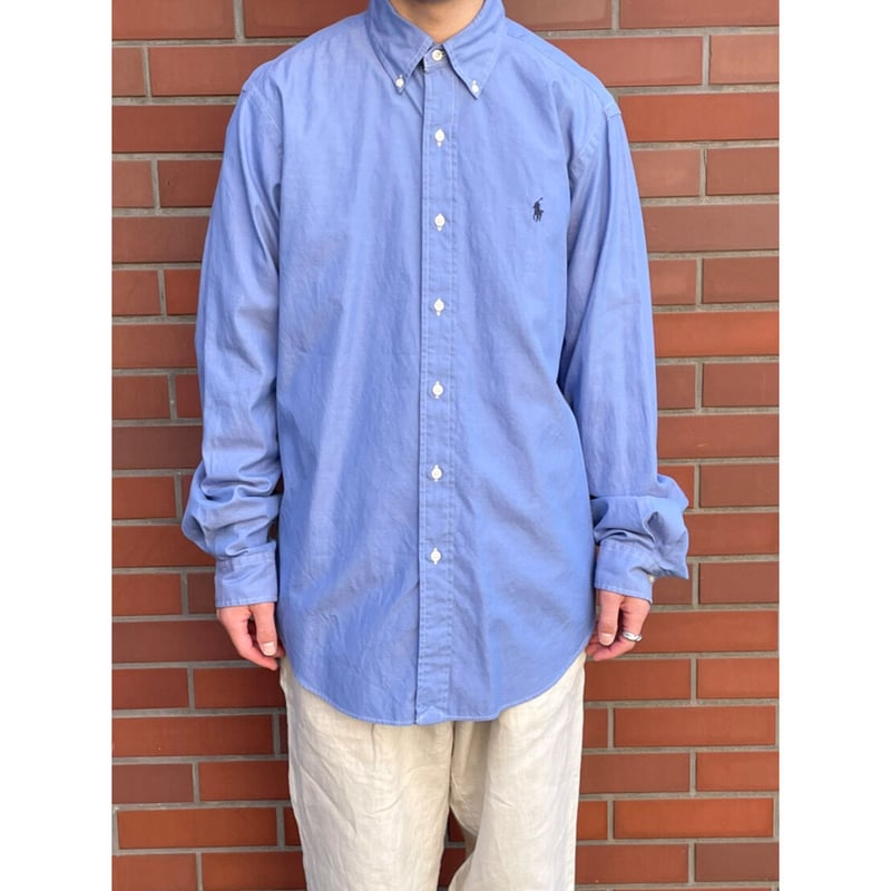 90s Ralph Lauren B/D SHIRT Size 15 1/2-34/35 |