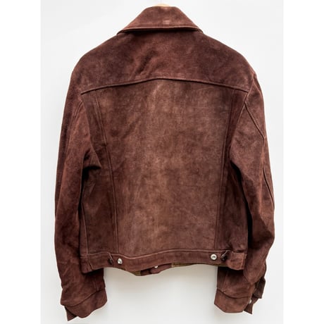 70〜80s Schott SUEDE TRACKER JACKET Size 42
