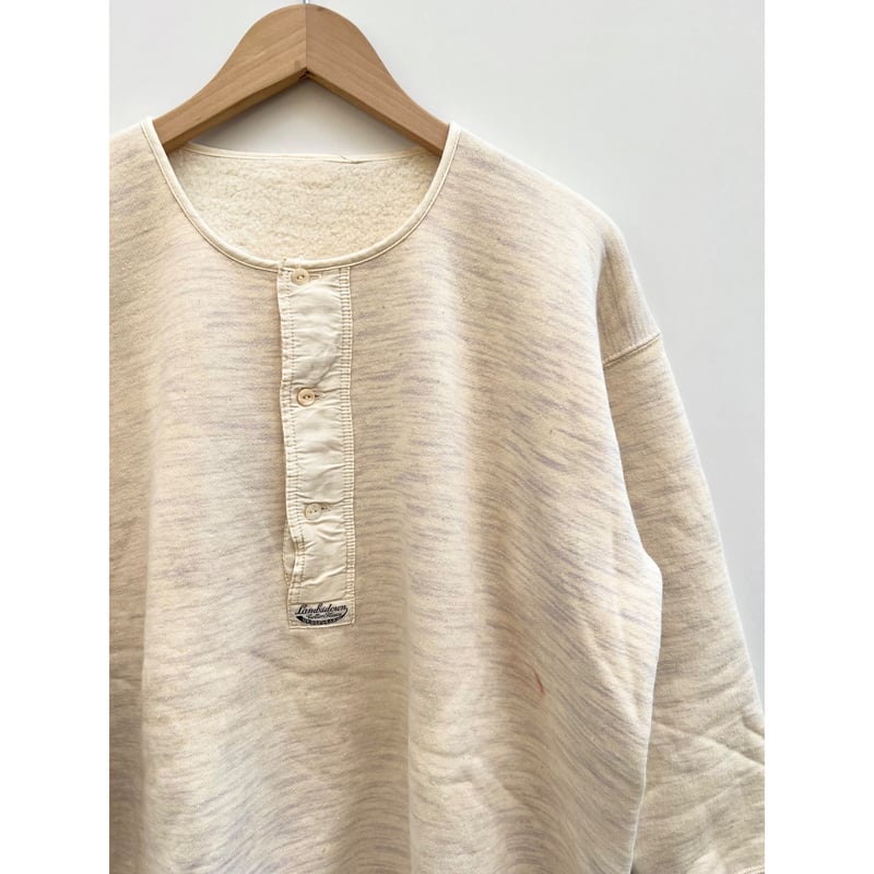 30〜40s LAMBSDOWN HENRY NECK UNDERWEAR Size XL程