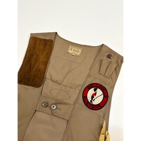 60〜70s BOB ALEEN "Gun Clab" SHOOTING VEST Size L