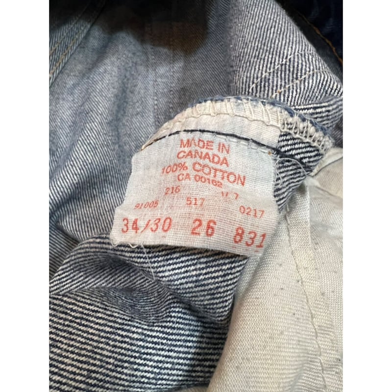 80s Levi's 517 DENIM MADE IN CANADA🇨🇦 Size W34L