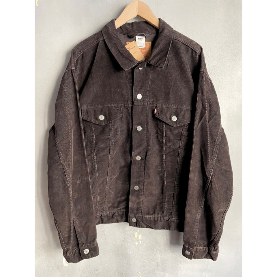 リーバイス　コーデュロイJKT Levi's DEAD STOCK LEVI'S CORDUROY JACKET 1962 MODEL BROWN