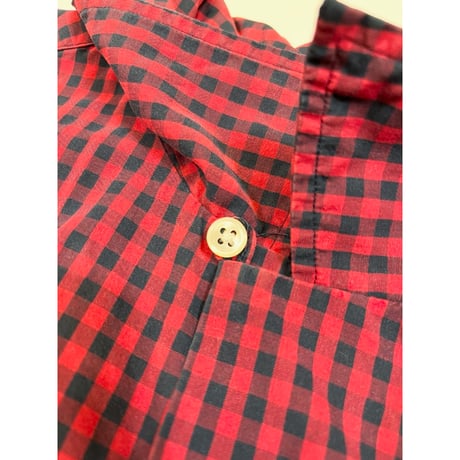 90s Ralph Lauren "CALDWELL" S/S OPEN COLLAR SHIRT Size XL