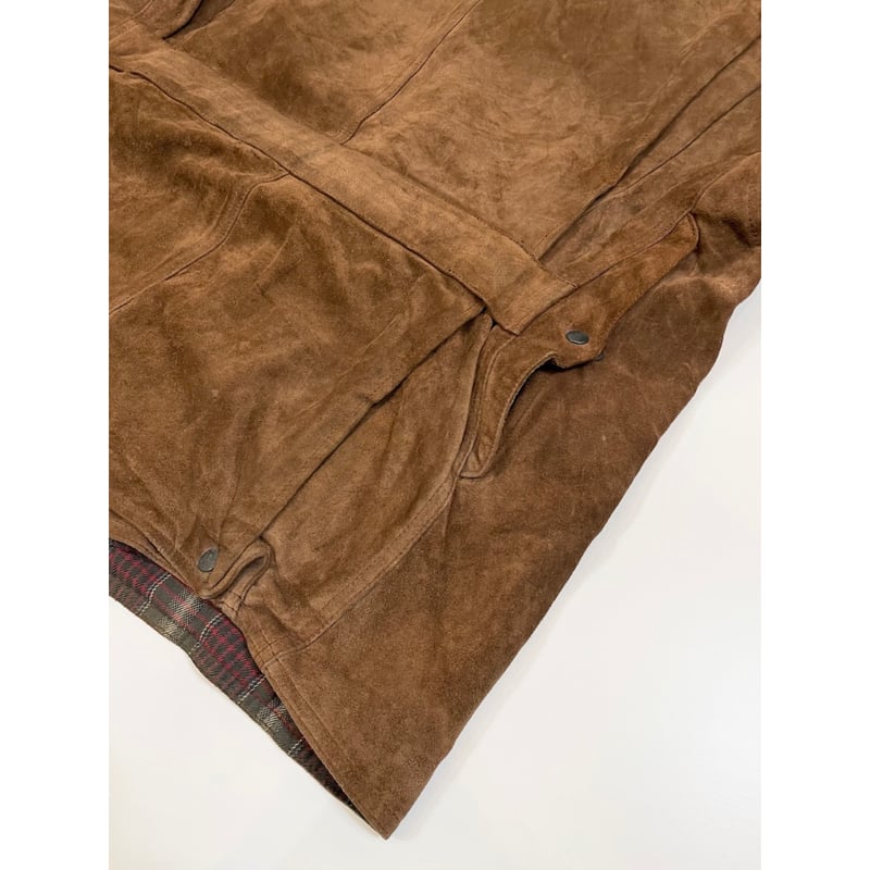 90s Ralph Lauren SUEDE HUNTING JACKET Size L |