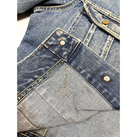 60s Lee "101-J" DENIM JACKET MADE IN USA🇺🇸 Size 42-REGULAR