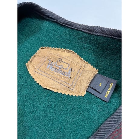 90s WOOLRICH WOOL VEST MADE IN USA🇺🇸 Size L