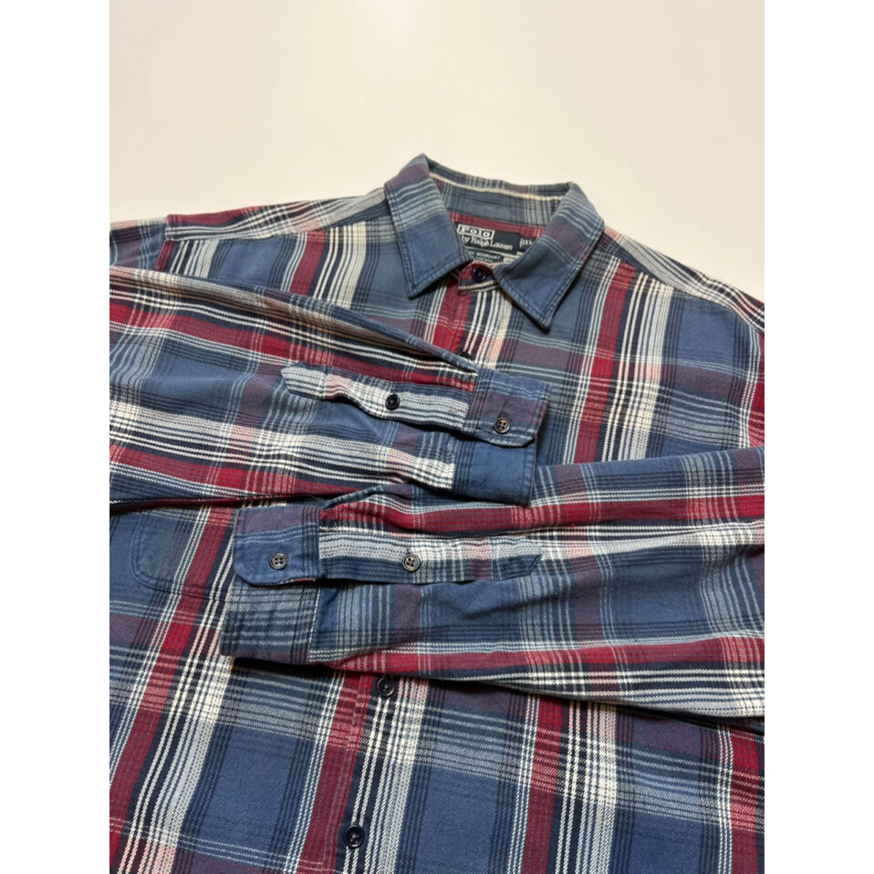 90s Polo Ralph Lauren work shirt ワークシャツ 90's Polo Ralph Lauren フランネル ワークシャツ 