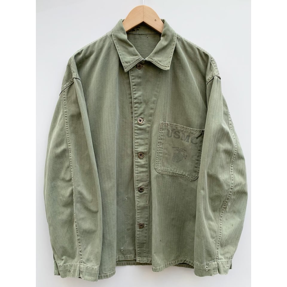 40s USMC 若々しい P41 N-3 ヘリンボーン