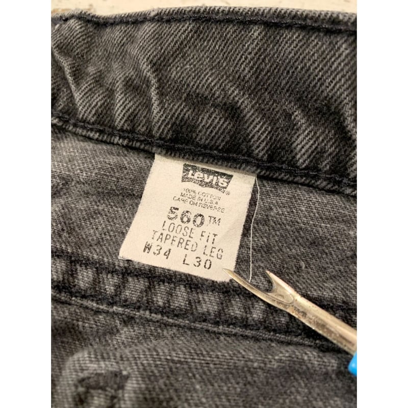 90s Levi's 560 BLACK DENIM MADE IN USA 🇺🇸 Size 90s Levi's 560 BLACK DENIM MADE IN USA 🇺🇸 Size
