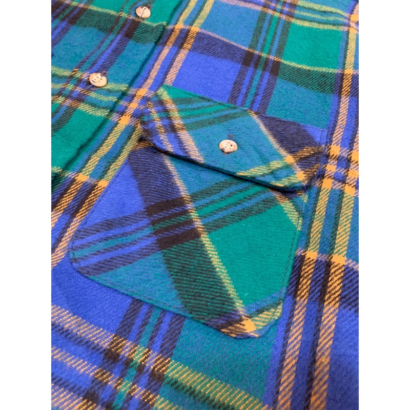 90s FIVE BROTHER FLANNEL SHIRT MADE IN USA 🇺🇸 S