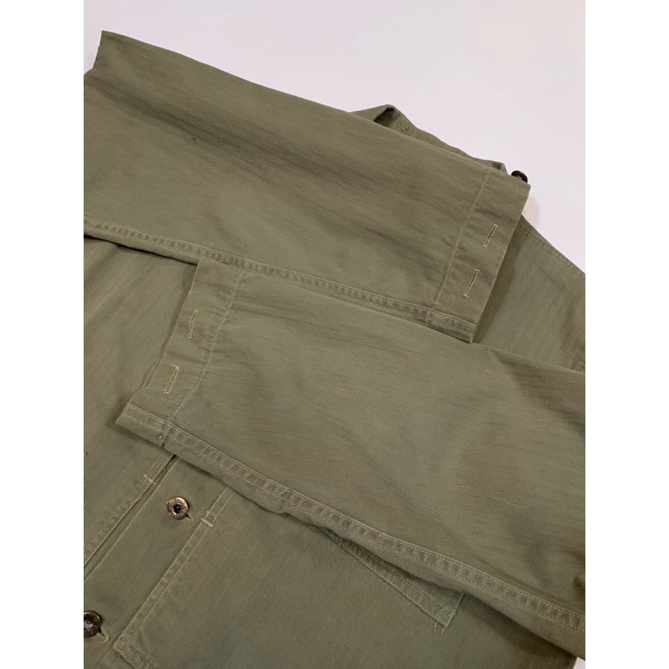40s US MARINE CORPS P-44 HBT JACKET Size 42程 | 40s US MARINE CORPS P-44 HBT JACKET Size 42程 |