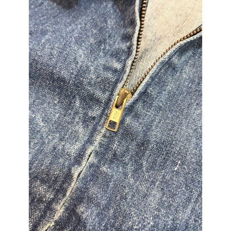 90s Ralph Lauren DENIM HARRINGTON JACKET Size M