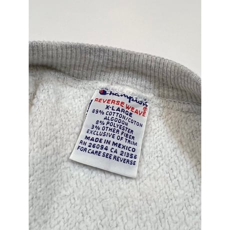 90s Champion "NO EYE" REVERSE WEAVE Size XL