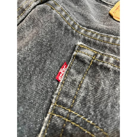 90s Levi’s 501-5953 BLACK DENIM PANTS MADE IN USA 🇺🇸  Size W36L34→W34L33