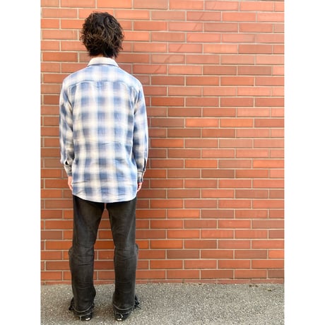 90s DAVID TAYLOR LIGHT FLANNEL SHIRT Size L