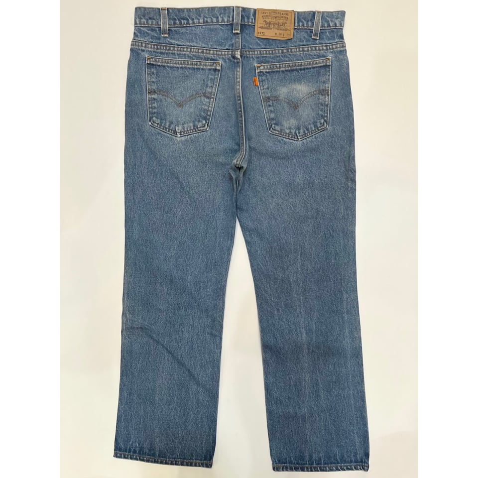 90'S Levi's 517 Boot Cut Denim Pants, Men's, Size W35, Vintage cotton blue type Vintage Second Hand main image 1