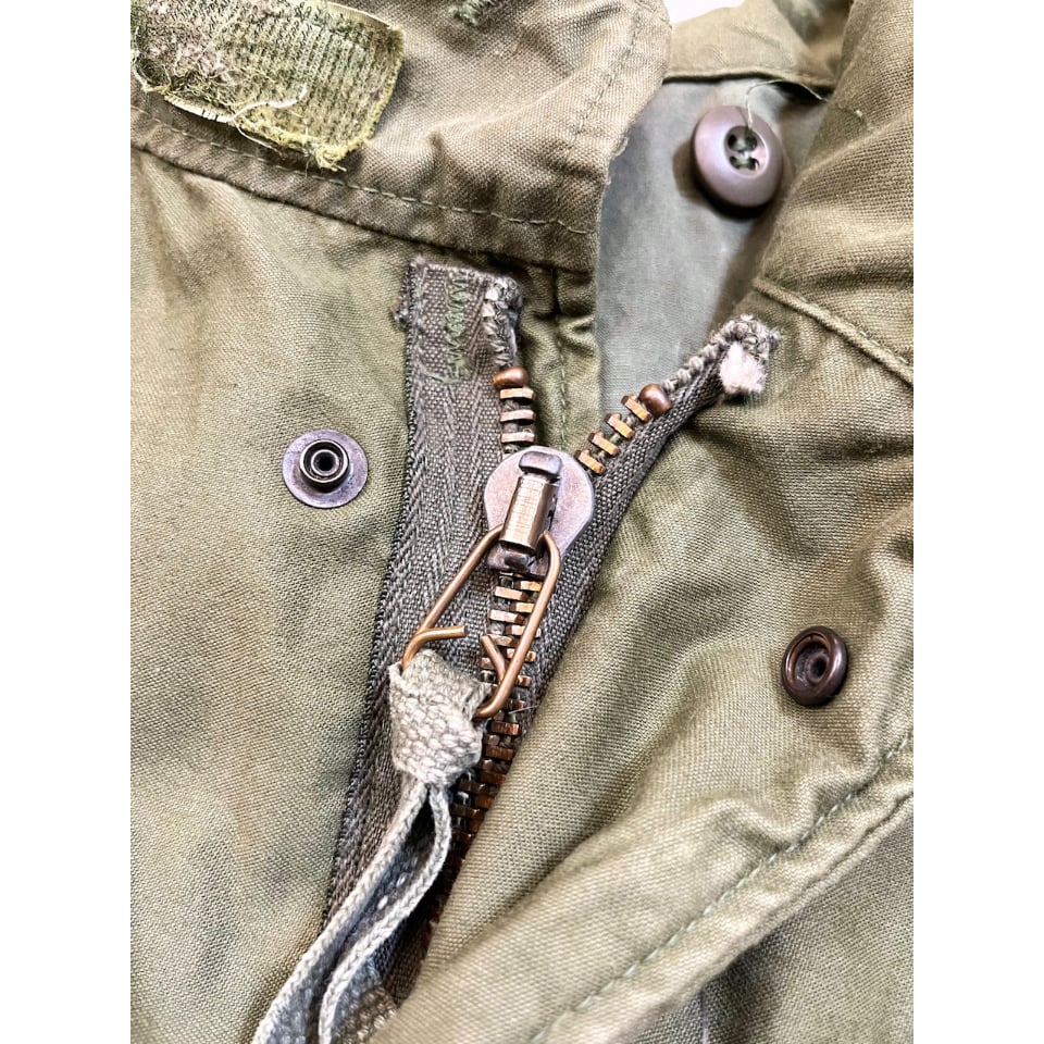 80s US ARMY M-65 FIELD JACKET Size MEDIUM-SHORT