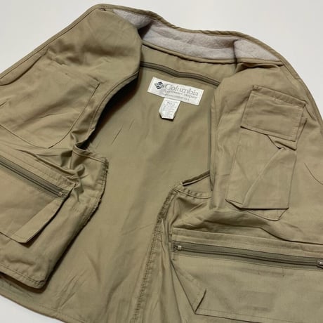 90s Columbia PFG FISHING VEST Size L