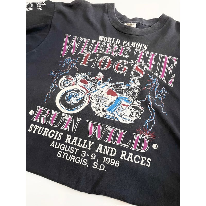 90s STURGIS RALLY AND RACES Tee MADE IN USA 🇺🇸