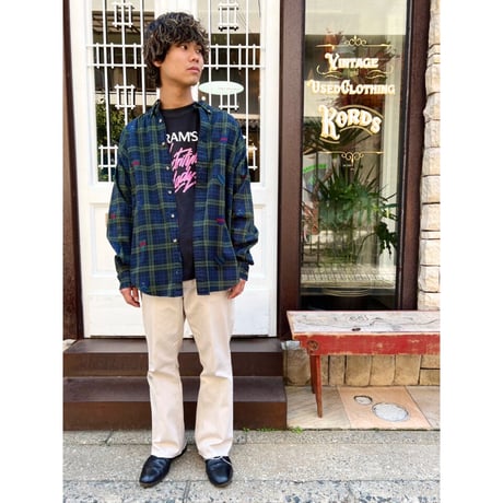 90s NAUTICA B/D CHECK SHIRT Size L