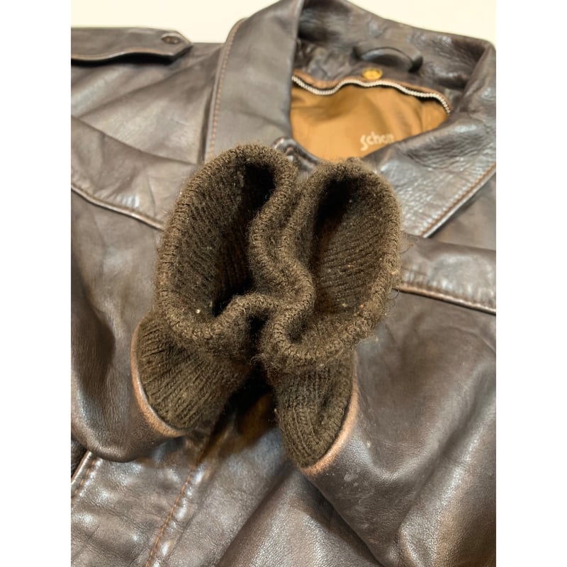80s SIZE42 SCHOTT レザージャケット A2 G1 ライナー 襟 fit=scale-down,w=1200